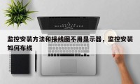 监控安装方法和接线图不用显示器，监控安装如何布线